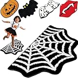 CAFULLZYOU Felpudo de Halloween,Felpudo para Puerta Lindo Divertido de Halloween 40×60 cm – Tapete Entrada Casa con...