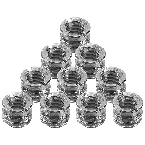 Image of 10Pcs Tripod Screw Adapter to Thread Converter for Microphone Stands Dslrs Video Light Stands Durable and Versatile Equipment Accessory