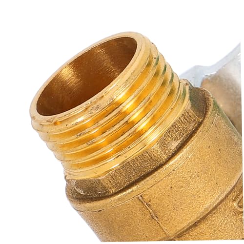Válvula de bola DN15 de cobre resistente Cabilock con rosca de fácil operación 4