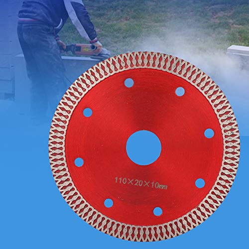 Tile Cutter, 110 * 20 * 10mm Diamond Saw Blade Cutting Disc Wheel for Cutting Porcelain Tiles Marble Ceramics Works - Image 3