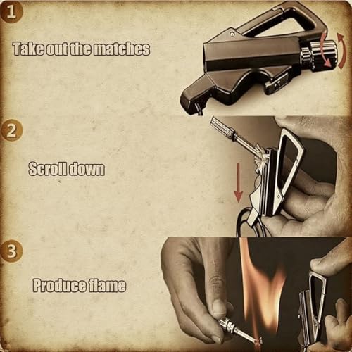 Encendedor multitool impermeable con llavero plateado miniatura 5