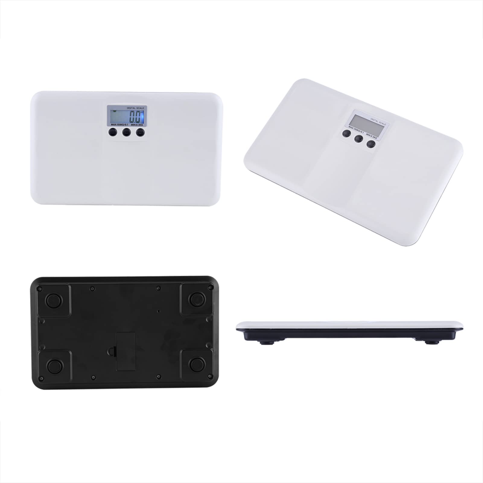 Báscula digital, báscula electrónica LCD Báscula digital para bebés Báscula para gatos y perros Báscula para mascotas Peso de alimentos Mini báscula para medir Cachorro Gato Animal pequeño Comida para
