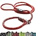 Friends Forever Extremely Durable Dog Rope Leash, Premium Quality Mountain Climbing Rope Lead, Strong, Sturdy Comfortable Leash Supports The Strongest Pulling Large Medium Dogs 6 feet, Red