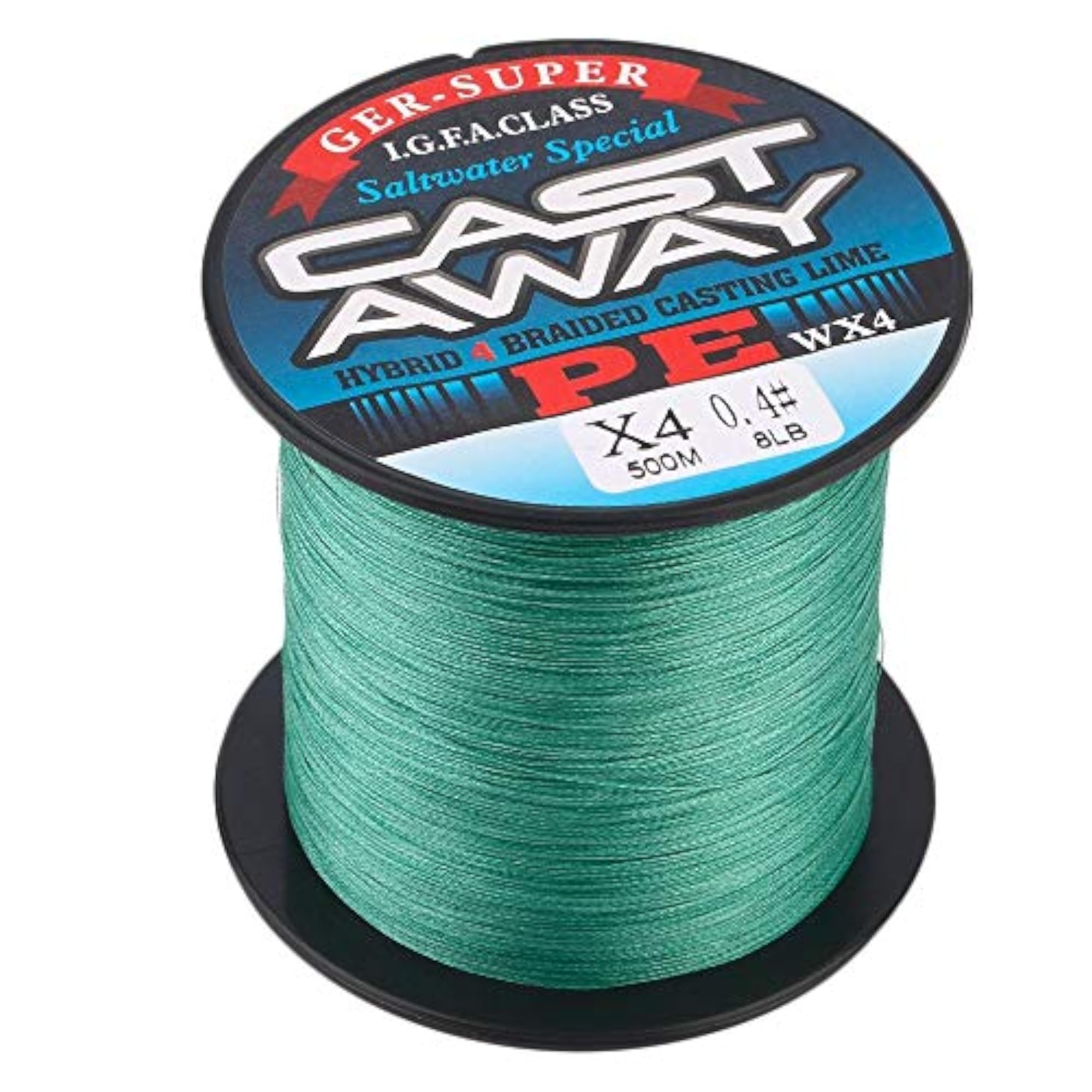 Fishing 500M 4 Strand Strong Braid Line, Army Green