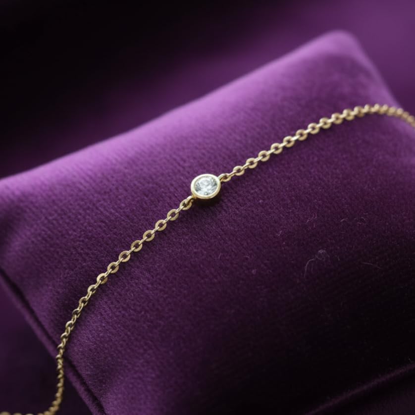 Image of SALTY Anti Tarnish Bracelet for Women | Fancy Bracelet | Jewellery Gifts | Hand Band | Fashion Accessories for Girls | Minimal Jewelry Design | Gift for Rakhi | Gift for Diwali, Christmas, Marriage, Birthday