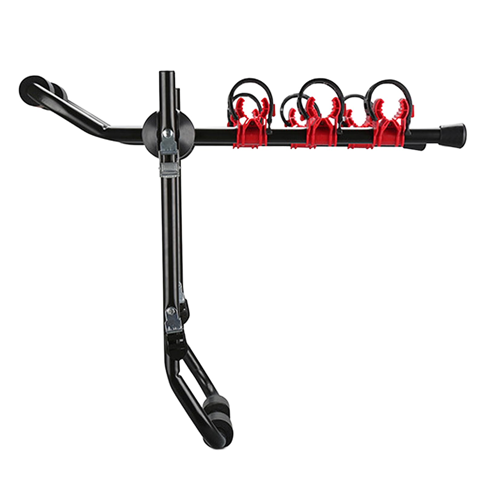 CHICIRIS Portabici per Auto, Portabici per Coda per Auto con Cuscinetti Resistenti in Ferro per Viaggi in Campeggio SUV MPV