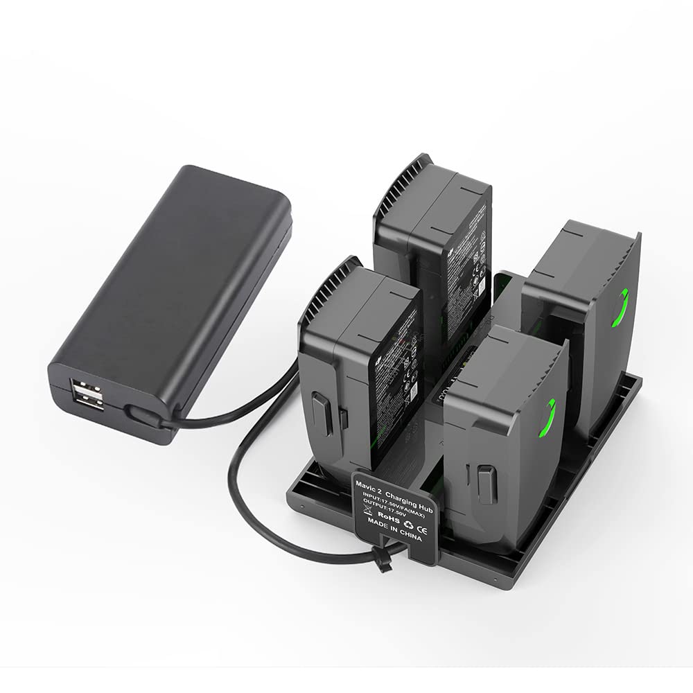 Chargeur 5 En 1 Hub Intelligent DJI Mavic Pro - Charge 3 Batteries + 2 USB