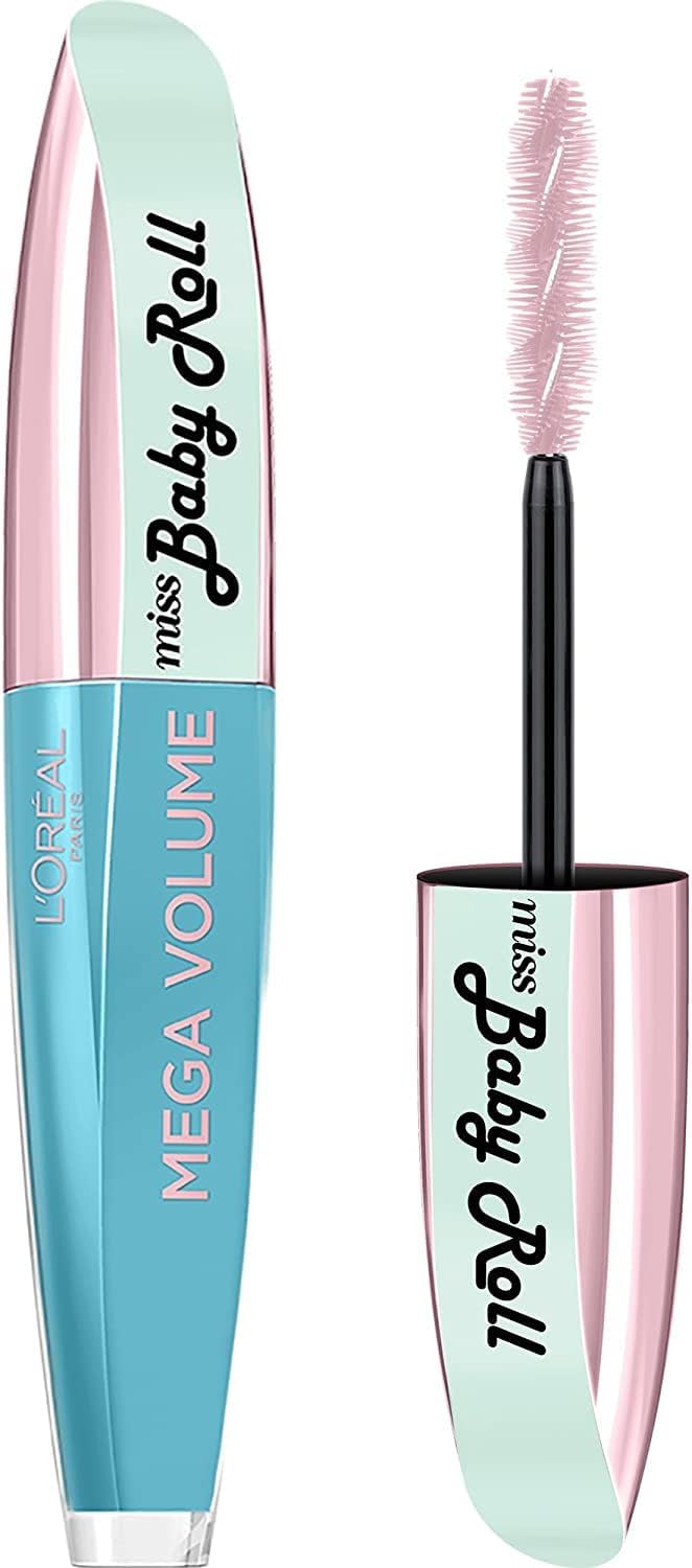 L’Oreal Paris Mega Volume Miss Baby Roll Mascara, Teal Blue BigaMart