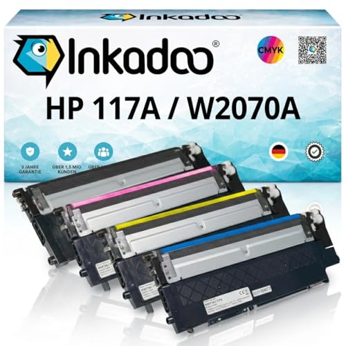 Toner compatible HP 117A W2071A haute capacité pour des textes laser nets sur MFP 179fnw