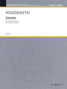 Paperback Hindemith Sonata Trombone 1895-1963 Book
