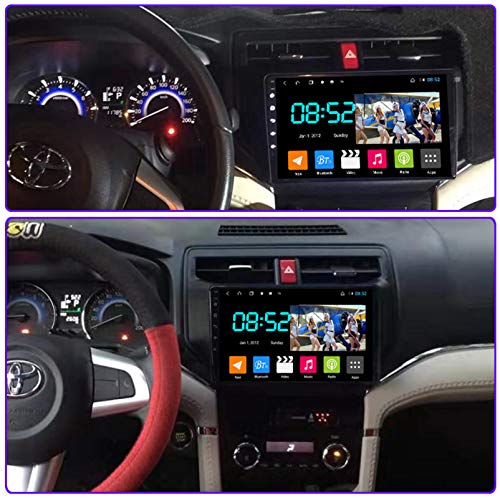 Autoradio Android 10 para Toyota Rush 2018 con pantalla de 9 pulgadas, 4G RAM y sistema GPS integrado 4