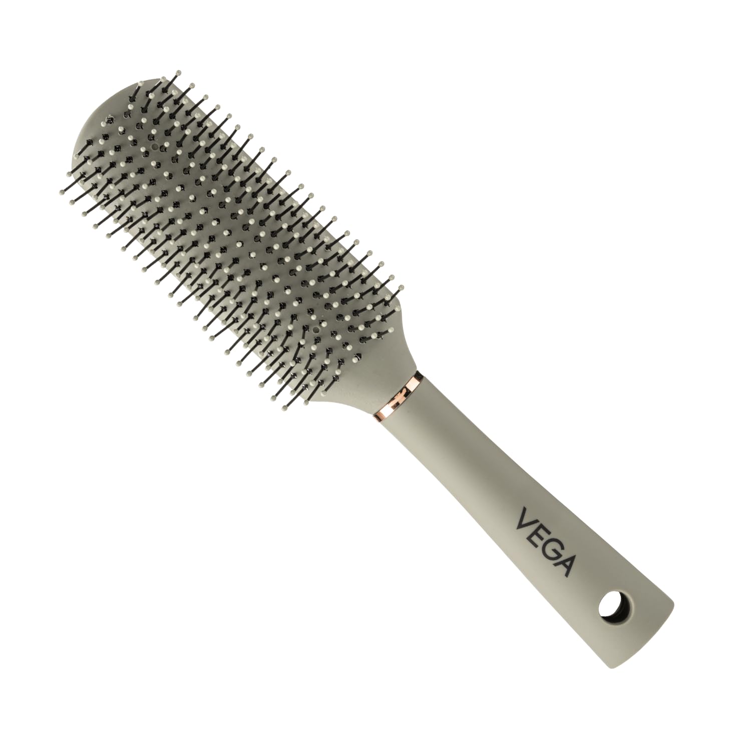 Vega Flat Hair Brush for Women, Men & Kids | Hair Brush for Hair Detangling, Styling & Smoothening | Anti-Frizz Hair Comb for Curly, Thick, Straight & Long Hair | Scalp Massage Hairbrush, (E35-FB)-image-15
