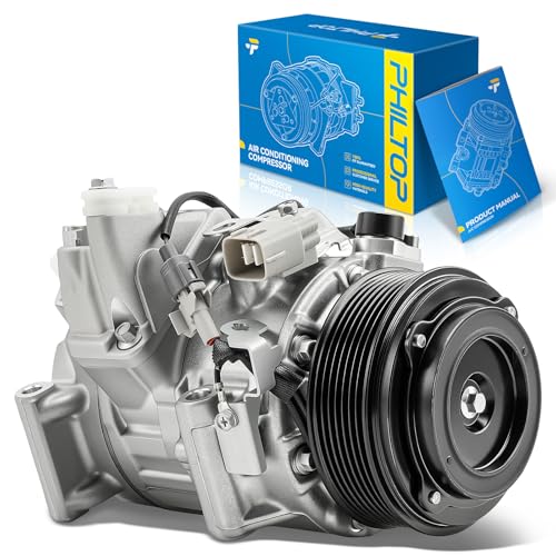 Image of PHILTOP C2177 Air Conditioner AC Compressor with Clutch for Toyota Highlander 2008-2010 3.5L