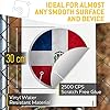 2 x 30cmVinyl Stickers - Dinican Repubblica Flag Art Style Decals for Car Van Luggage Scrap Book Fridge #21533 #2