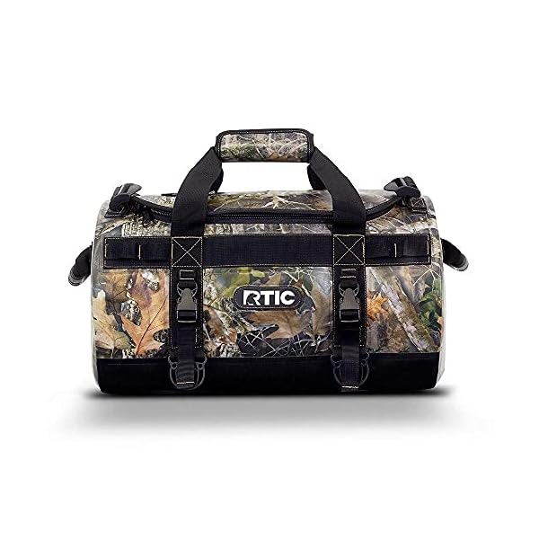 RTIC Duffel Bag Medium, KanatiCamo, Waterproof Dufflebag for Men & Women, Puncture Resistant