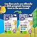 GuruNanda Dental Floss Picks for Kids, Extra-Long Giraffe-Shaped Picks, Fluoride-Free, Anti-Slip & Shred-Resistant Design & Eco-Friendly Handle & Berry Flavor, Ideal for Ages 3+, 40 Count (Pack of 1)