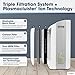 SHARP Air Purifier and Humidifier. Plasmacluster Ion Technology and Triple Filtration, including True HEPA Filter. Covers up to 1,650 sq. ft. for Large Rooms, for Dust, Smoke, and Pollen. KC860U