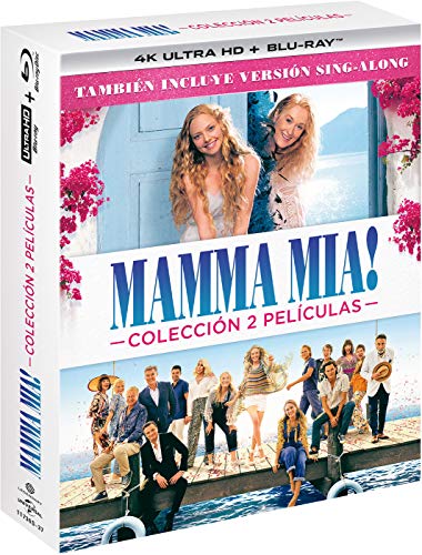 Mamma Mia 1 et 2 en 4K Ultra-HD le coffret blu-ray pour revivre les tubes d'ABBA