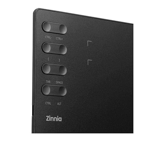 Mesa Digitalizadora Zinnia Momentum MT100, Resolucao 5080LPI, Niveis de Pressao 8192, Preto, ZNC-ZNM