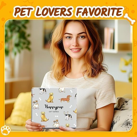 HAPPYPOP Funny Dog Socks for Women - Dachshund Bulldog Corgi Dog Mom Gifts for Women Teens - Image 2