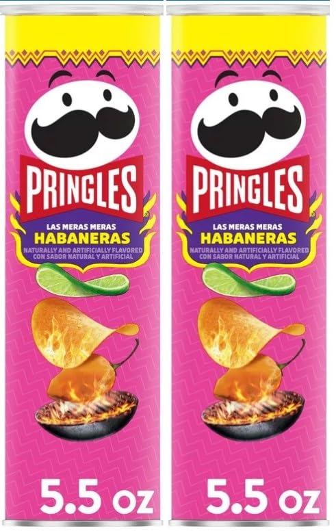 Pringles Papas fritas fritas (Las Meras Meras Habaneras, 2 unidades)