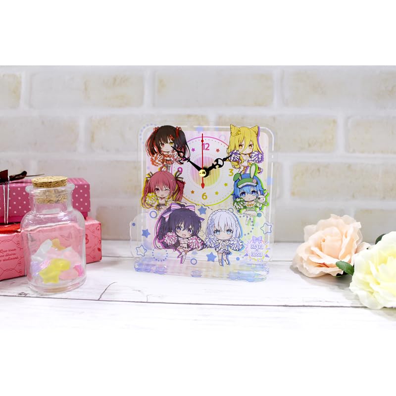 Amazon.co.jp: デート ア ライブIV ぷちちょこ ミニアクリル置時計