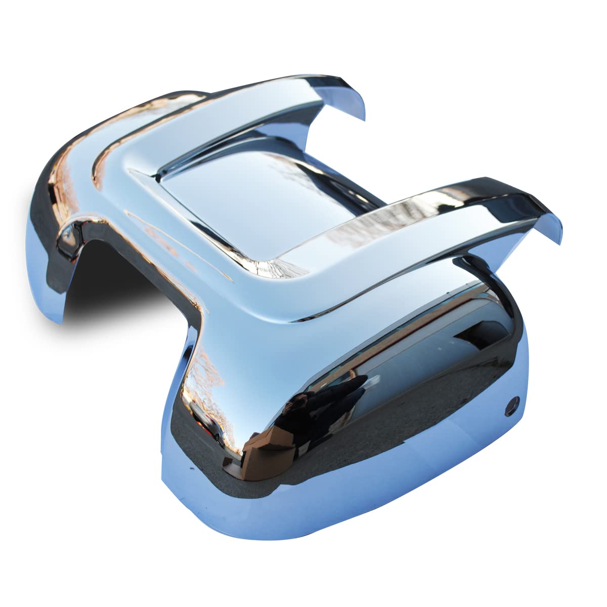 Juego de Cubiertas Cromadas Carcasas Espejo Retrovisor Brazo Corto