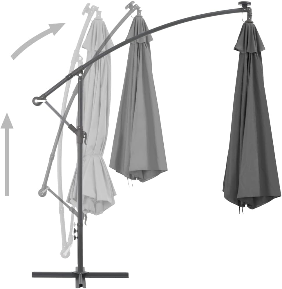 vidaXL Cantilever Garden Parasol