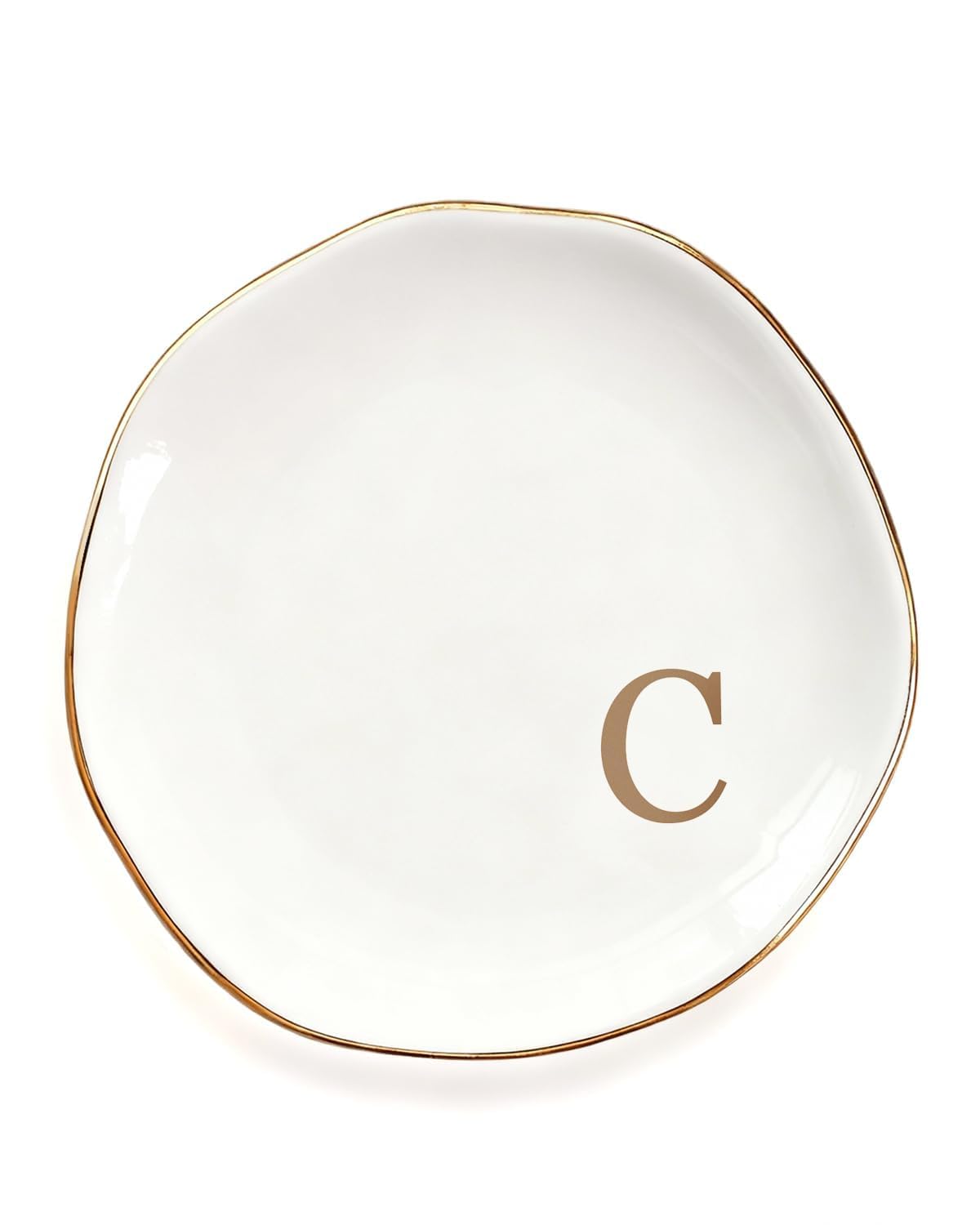 Ceramic Jewelry Tray Trinket Ring Dish Personalized Gifts for Women Bride