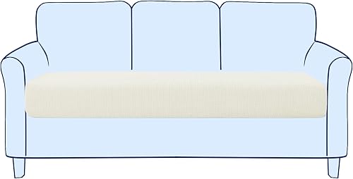 Miniatura 1 de Subrtex - Funda de cojín elástica para cojines de sofá, de asiento de caravana, de sofá de dos asientos. Hecha de elastano. Protector de muebles de
