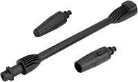 QWORK magasnyomású mosó adapter csere fúvókákkal, kompatibilis K-sorozatú K2, K3, K4, K5, K6, K7 mosóberendezésekhez 7