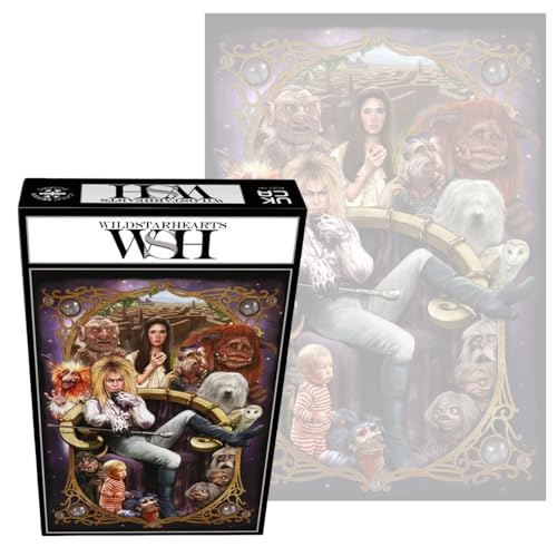 Labyrinth 1000 Piece Jigsaw Puzzle - Its Only Forever Labyrinth - Classic Gothic Fantasy Movie Jigsaw; Eco Friendly Puzzle Gift for Adults & Families