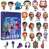 Kpop Demon Advent Calendar 2025, Countdown Calendar with 24 Gifts, Halloween Christmas Decorations Advent Calendar for Kids Adult Teens Ornaments Gifts (D)
