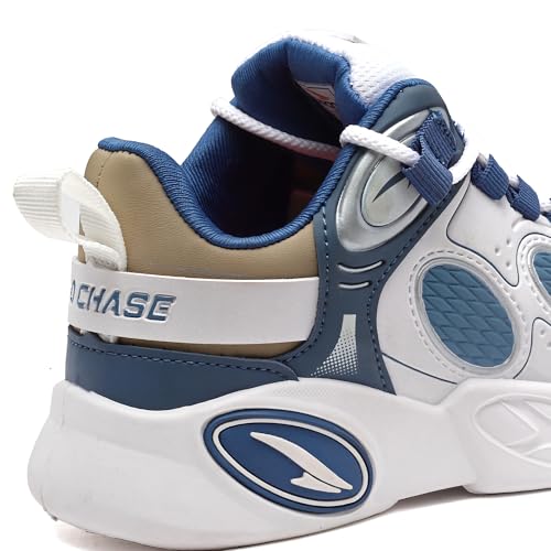 Image of ASIAN Kids VISION-01 Stylish Casual Chunky Sneakers with Laces for Boys, Trendy and Comfortable Shoes Perfect, Walking, and Outdoor Play, Lightweight and Durable Design Suitable for Kids