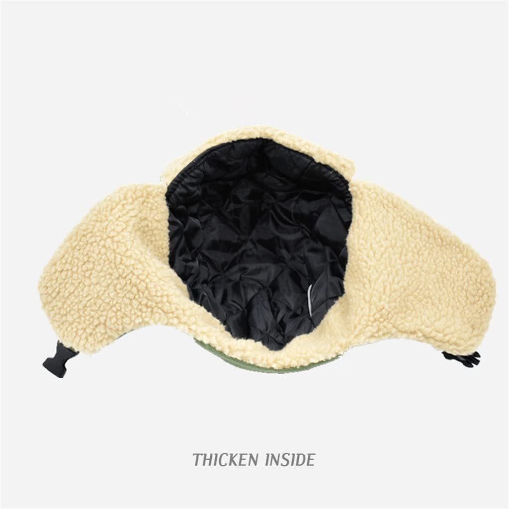Cazadora cálido Sombreros con Orejeras Gorro Ruso Hombres Mujeres Orejeras Sombrero de Invierno a Prueba de Viento Ciclismo esquí Invierno Nieve Sombreros