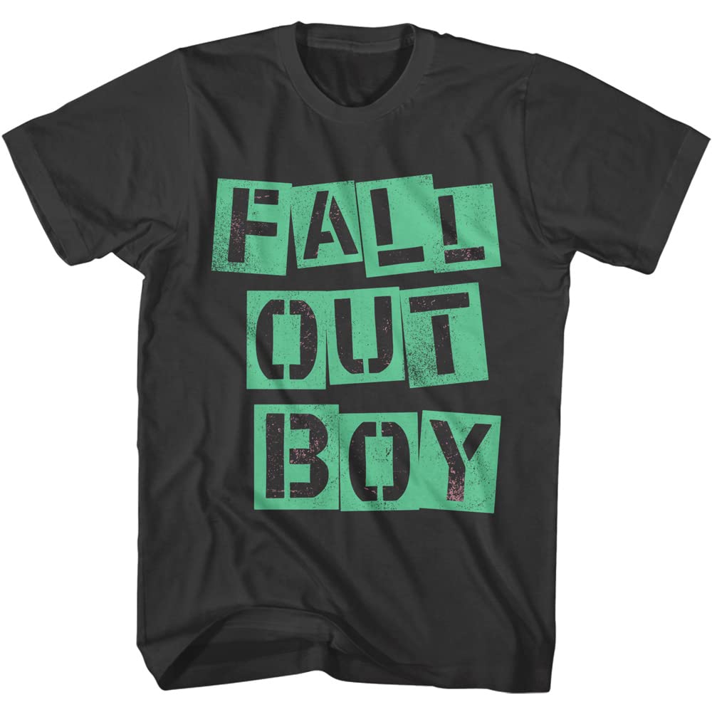 American ClassicsRock Band FOB Cutout Logo Adult Short Sleeve T-Shirts 90s Music Tshirts Cool Graphic Tees