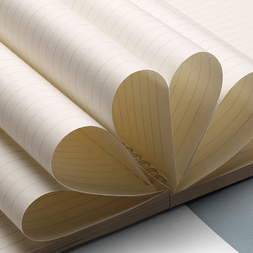 Blocco Note del taccuino Notebook Orizzontale Spirale Bobina Giornale Ispessito Squisito diario Semplice Adatto per Esercizi, compiti a casa, Note in Classe Studente di Affari