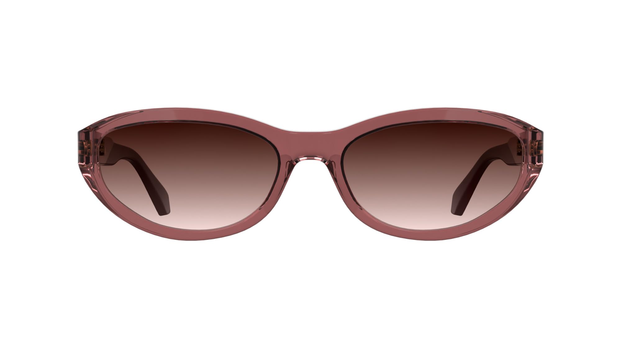 Calvin Klein Jeans Women's Sunglasses CKJ25618S - Transparent Red with Gradient Purple/Rose Lens