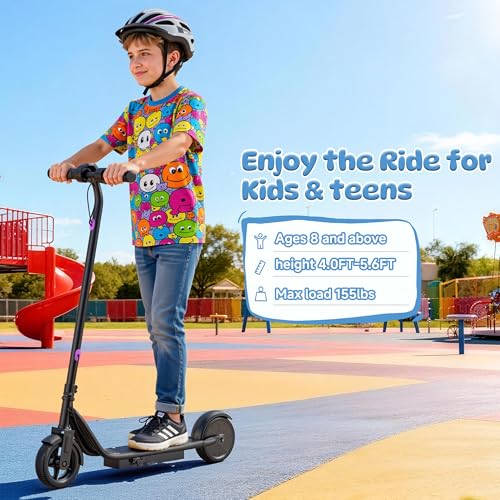 Image of Aovowheel Electric Scooter for Adults, Folding E Scooter with 350W /500W Motor 16 /24 Mph Top Speed, Max 19-23 Miles Long Range, 8.5'' /10'' /14''Tires Commuting Scooters with Dual Brakes System, APP