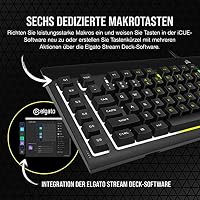 Corsair K55 RGB PRO Kabelgebundene Membrantastatur - Schwarz – Ansicht 5