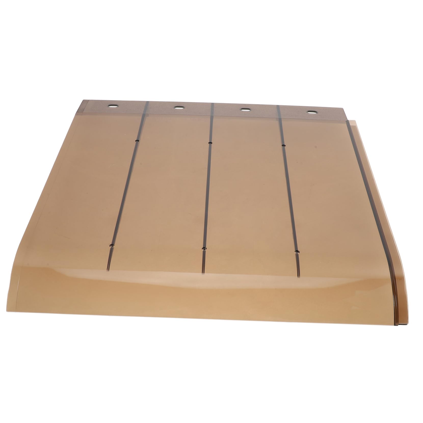 Auvent de fenêtre en polycarbonate transparent et résistant à la pluie