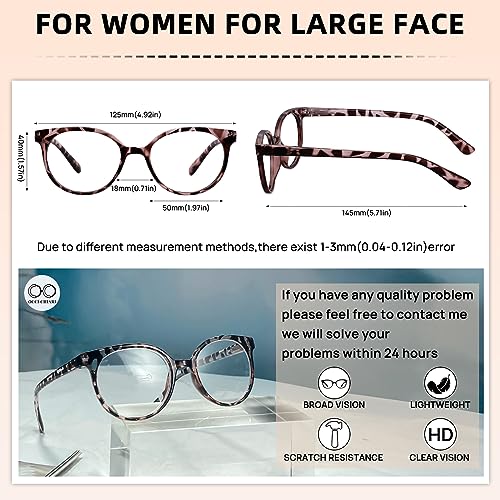 Image of OCCI CHIARI Stylish Reading Glasses Women's Readers Comfort Eyeglasses