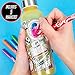 Miraculous Create Your Own Color-Changing Water Bottle, Color Your Own Water Bottle, Great For Travel & Road Trips, Sports & School, Creative Gift Idea, Arts & Crafts Activity Kids Ages 6, 7, 8, 9, 10