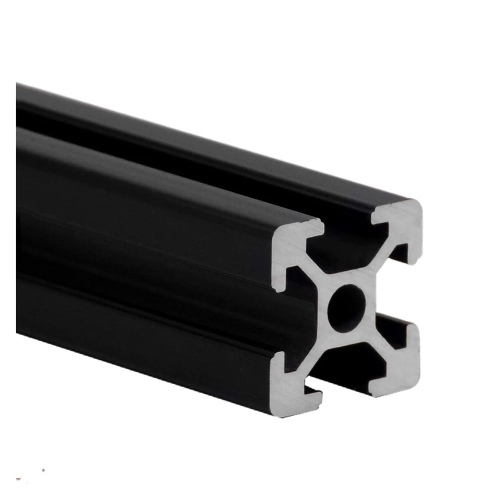 4 pz/lotto Nero 2020 Profilo In Alluminio Standard Europeo Anodizzato Estrusione 200 350 800mm Lunghezza (100mm)
