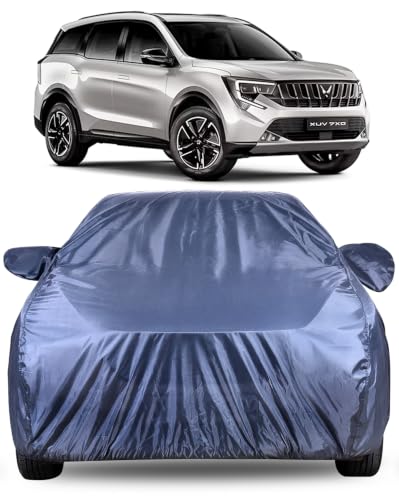 Image of Autofact Premium Car Cover for XUV 7XO | All Weather Water-Resistant Full Body Car Cover | Light-Weight Triple-Stitched Outdoor Shield with UV Protection, Dustproof & Heat-Resistant