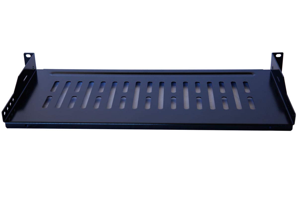 1U Estante de Servidor voladizo Bandeja ventilado estantes Rack Montaje 19 Pulgadas