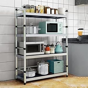 Generisch Mikrowellen-Regal mit 4 Etagen Generic