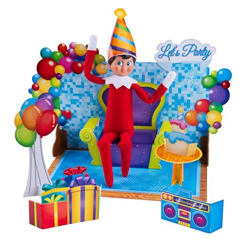 The Elf on the Shelf Polar Props Insta Moment Pop-Ups Limited 20th Anniversary Celebration Series - 3-in-1 Elf Scenes Backdrop Set - Scout Elf Not Included - Image 6