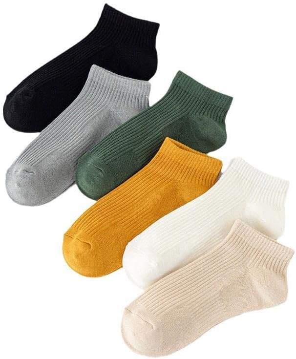 Retro Vertical Stripe Man Short Barrel Cotton Socks