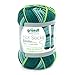 Produktbild Gründl NEU! 4-fädige Sockenwolle mit dem grünen Faden, Simila, 2 identische Socken aus einem Knäuel, 100 gr. 75% Schurwolle / 25% Polyamid, (406 NEU)